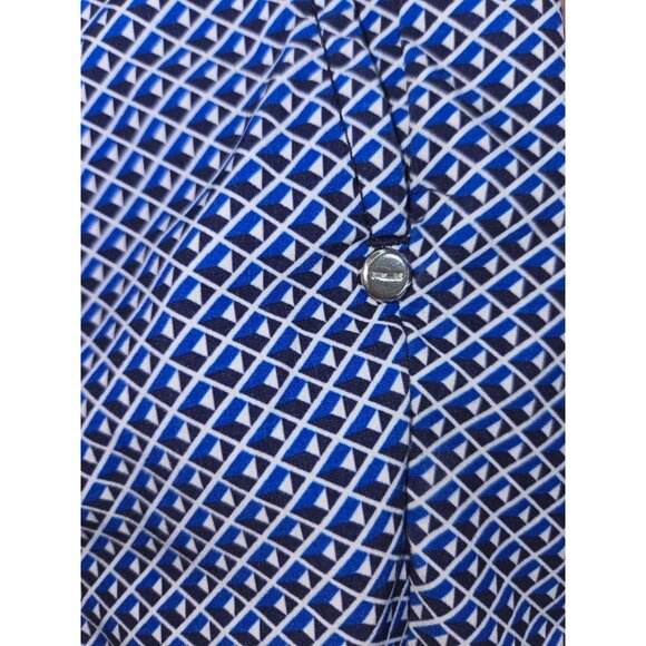 RLX Ralph Lauren Mens Golf Shorts Size 35 Blue Geometric Performance - Picture 5 of 8